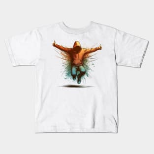 Hip-hop dancer Kids T-Shirt